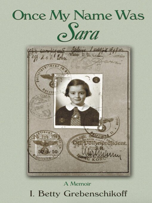 Title details for Once My Name Was Sara by I. Betty Grebenschikoff - Available